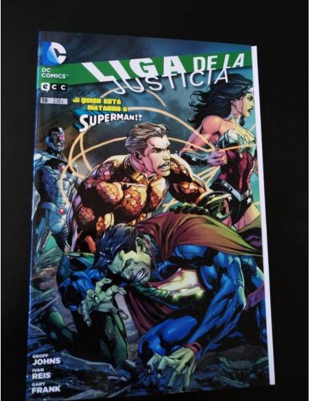 DE KIOSCO LIGA DE LA JUSTICIA 18 DC COMICS ECC