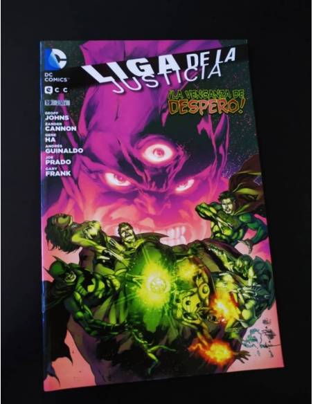 DE KIOSCO LIGA DE LA JUSTICIA 19 DC COMICS ECC