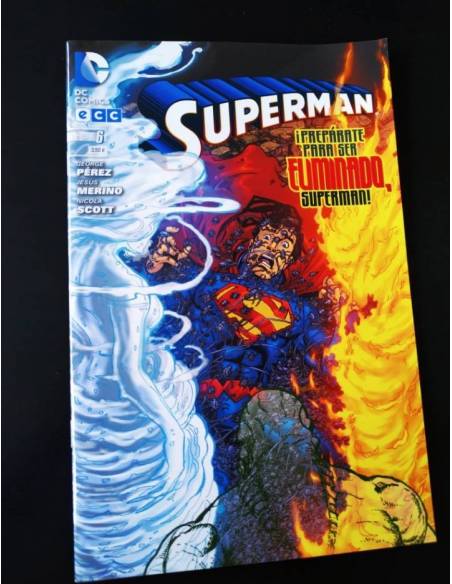 DE KIOSCO SUPERMAN 6 EL NUEVO UNIVERSO DC COMICS ECC