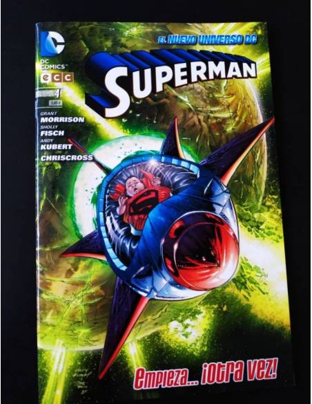 DE KIOSCO SUPERMAN 4 EL NUEVO UNIVERSO DC COMICS ECC