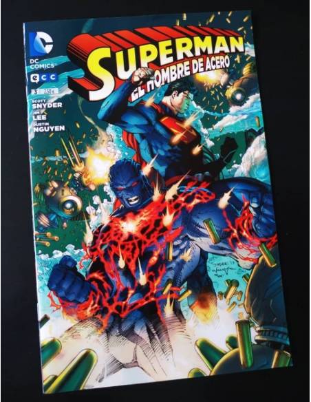 DE KIOSCO SUPERMAN EL HOMBRE DE ACERO 3 DC COMICS ECC