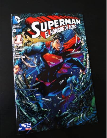 DE KIOSCO SUPERMAN EL HOMBRE DE ACERO 1 DC COMICS ECC