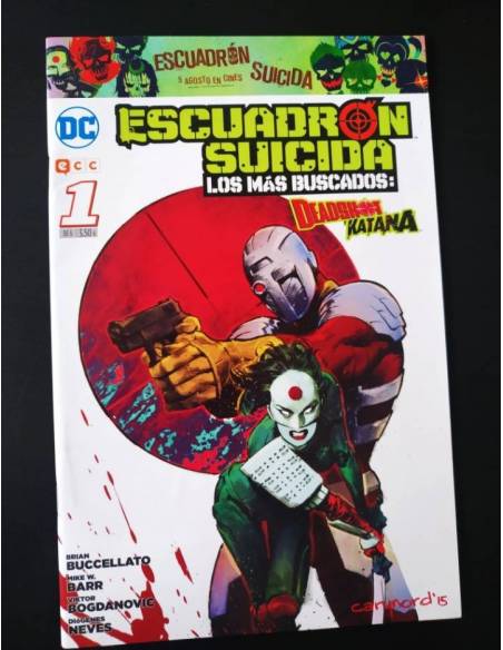 EXCELENTE ESTADO ESCUADRÓN SUICIDA 1 LOS MAS BUSCADOS DC ECC