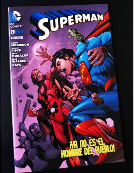 DE KIOSCO SUPERMAN 9 EL NUEVO UNIVERSO DC COMICS ECC