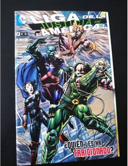 DE KIOSCO LIGA DE LA JUSTICIA DE AMERICA 3 DC COMICS ECC