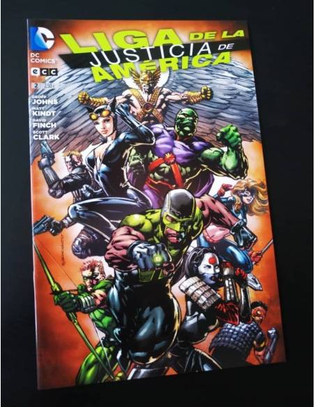 DE KIOSCO LIGA DE LA JUSTICIA DE AMERICA 2 DC COMICS ECC
