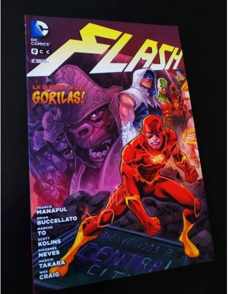 DE KIOSCO FLASH 4 DC COMICS ECC TOMO