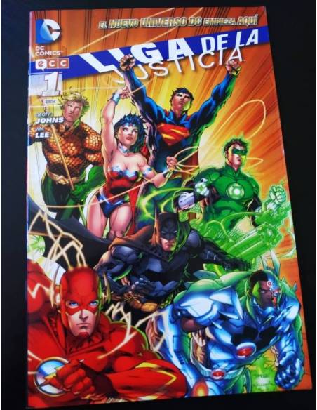 CASI EXCELENTE ESTADO LIGA DE LA JUSTICIA 1 DC COMICS ECC