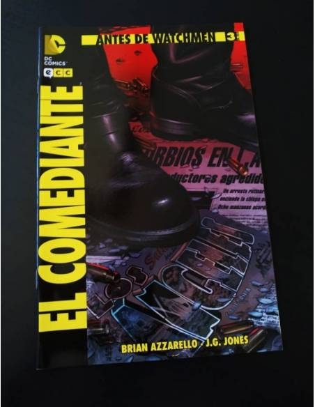 EXCELENTE ESTADO ANTES DE WATCHMEN EL COMEDIANTE 3 DC COMICS ECC