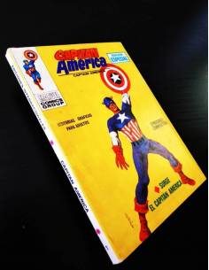 EXCELENTE ESTADO CAPITAN AMERICA 1 TACO VERTICE