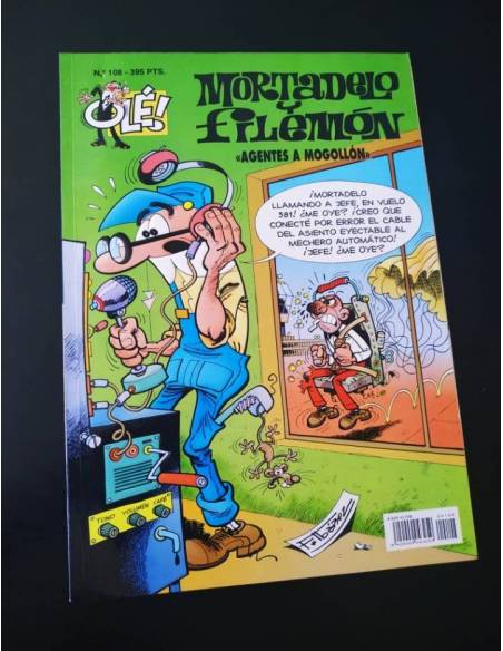 CASI EXCELENTE ESTADO MORTADELO Y FILEMON 108 EDICIONES B 1° PRIMERA EDICION OLE