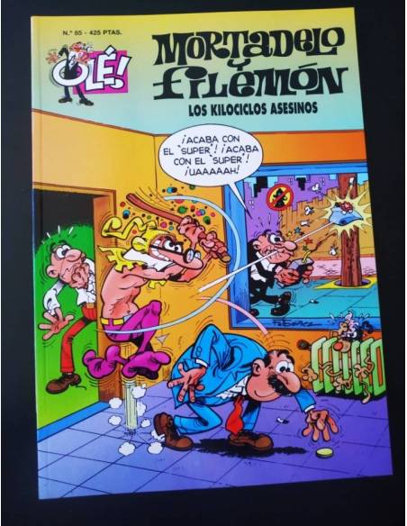 EXCELENTE ESTADO MORTADELO Y FILEMON 85 EDICIONES B 2° SEGUNDA EDICION OLE