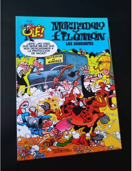 DE KIOSCO MORTADELO Y FILEMON 19 EDICIONES B 5° QUINTA EDICION OLE