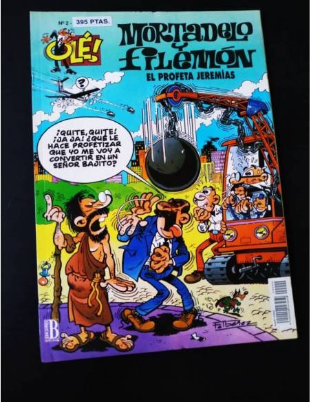 MUY BUEN ESTADO MORTADELO Y FILEMON 2 EDICIONES B 1° PRIMERA EDICION OLE