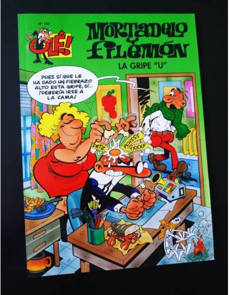 DE KIOSCO MORTADELO Y FILEMON 187 EDICIONES B 2° SEGUNDA EDICION OLE