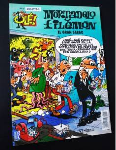 EXCELENTE ESTADO MORTADELO Y FILEMON 5 EDICIONES B 1°...