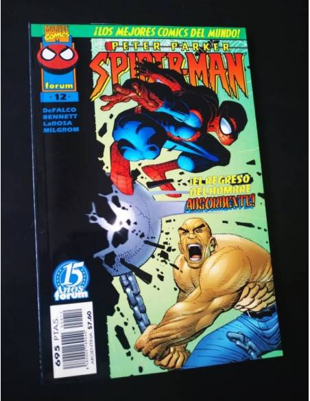 CASI EXCELENTE ESTADO PETER PARKER SPIDERMAN 12 FORUM