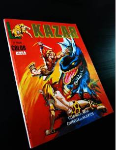 EXCELENTE ESTADO KAZAR 1 TOMO KA-ZAR RETAPADO LINEA 83...