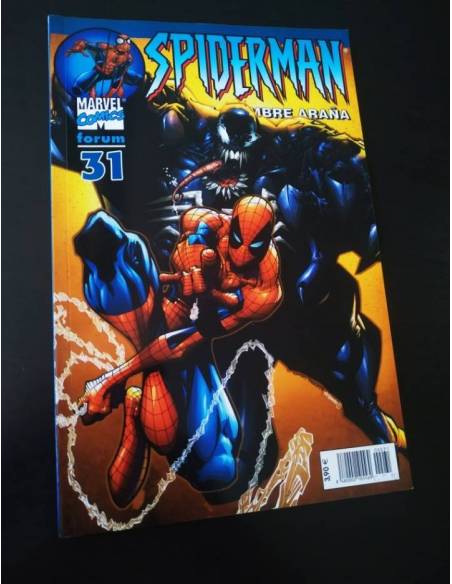 EXCELENTE ESTADO SPIDERMAN EL HOMBRE ARAÑA 31 LOMO AZUL FORUM