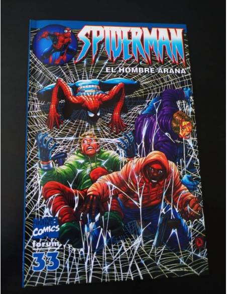 DE KIOSCO SPIDERMAN EL HOMBRE ARAÑA 33 LOMO AZUL FORUM