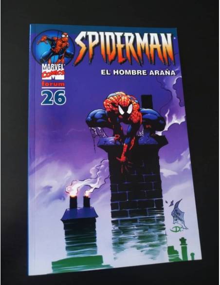 EXCELENTE ESTADO SPIDERMAN EL HOMBRE ARAÑA 26 LOMO AZUL FORUM