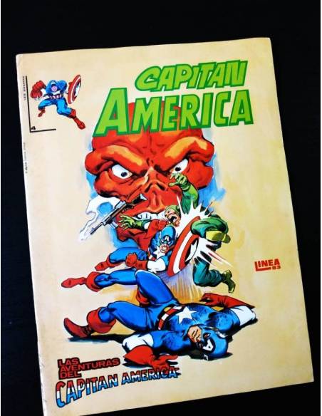 MUY BUEN ESTADO CAPITAN AMERICA 4 VERTICE LINEA 83