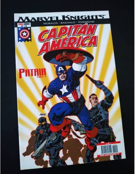 DE KIOSCO MARVEL KNIGHTS CAPITAN AMERICA 24 PANINI COMICS