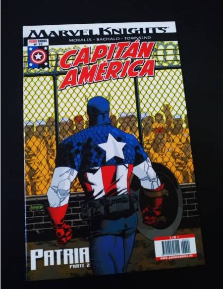 DE KIOSCO MARVEL KNIGHTS CAPITAN AMERICA 22 PANINI COMICS