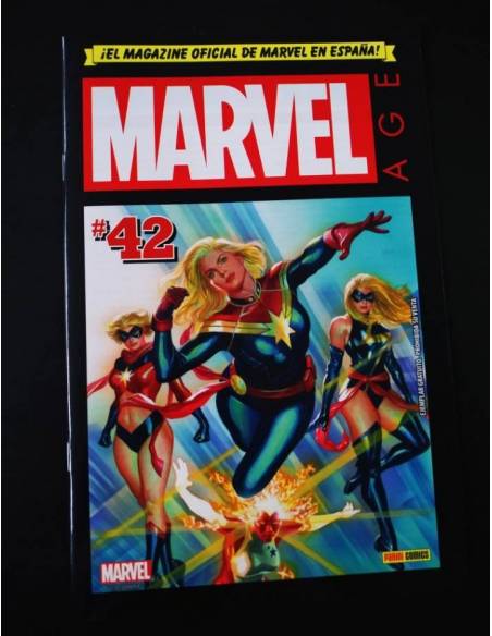 DE KIOSCO MARVEL AGE 42 MAGAZINE OFICIAL MARVEL PANINI COMICS