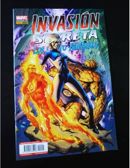 DE KIOSCO INVASION SECRETA LOS 4 FANTASTICOS PANINI COMICS
