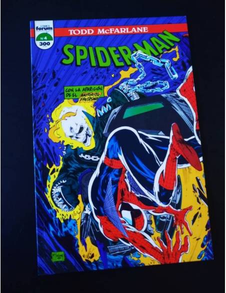 CASI EXCELENTE ESTADO SPIDERMAN 4 TODD MCFARLANE FORUM