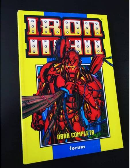 BUEN ESTADO IRON MAN OBRA COMPLETA TOMO 1 RETAPADO FORUM
