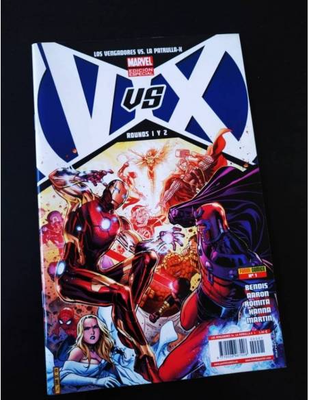 DE KIOSCO VVX LOS VENGADORES VS. LA PATRULLA X 1 PANINI COMICS