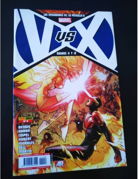 DE KIOSCO VVX LOS VENGADORES VS. LA PATRULLA X 6 PANINI COMICS