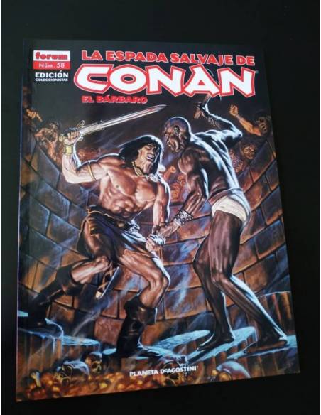 EXCELENTE ESTADO LA ESPADA SALVAJE DE CONAN 58 EDICION COLECCIONISTA FORUM