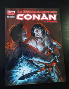 EXCELENTE ESTADO LA ESPADA SALVAJE DE CONAN 46 EDICION...