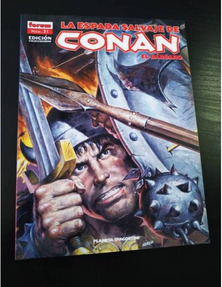 EXCELENTE ESTADO LA ESPADA SALVAJE DE CONAN 51 EDICION COLECCIONISTAS FORUM