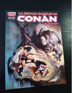 CASI EXCELENTE ESTADO LA ESPADA SALVAJE DE CONAN 9...