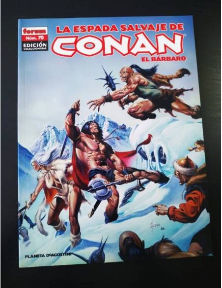 EXCELENTE ESTADO LA ESPADA SALVAJE DE CONAN 70 EDICION COLECCIONISTAS FORUM
