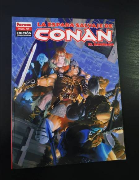 EXCELENTE ESTADO LA ESPADA SALVAJE DE CONAN 47 EDICION COLECCIONISTAS FORUM