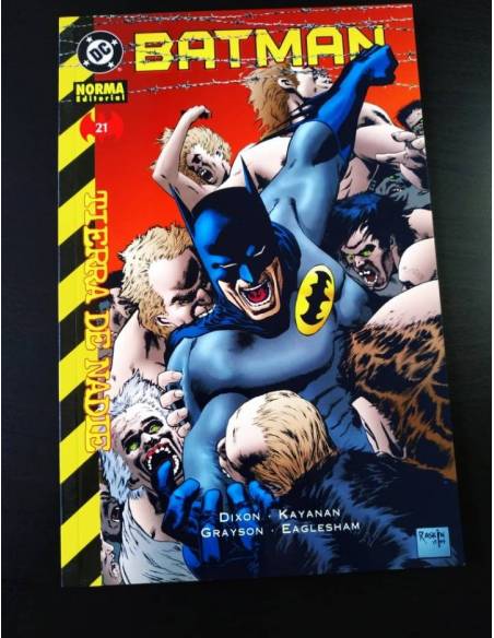 DE KIOSCO BATMAN 21 TIERRA DE NADIE NORMA EDITORIAL PRESTIGIO