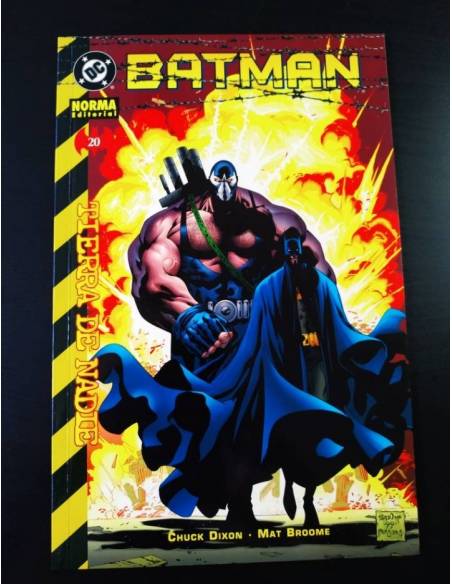 DE KIOSCO BATMAN 20 TIERRA DE NADIE NORMA EDITORIAL PRESTIGIO