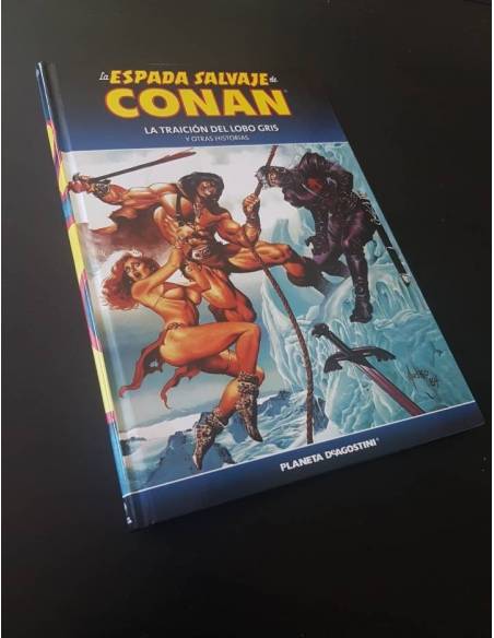 EXCELENTE ESTADO CONAN 38 TOMO LA TRAICION DEL LOBO GRIS PLANETA