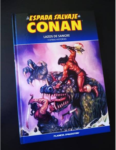 EXCELENTE ESTADO CONAN 88 TOMO LAZOS DE SANGRE PLANETA