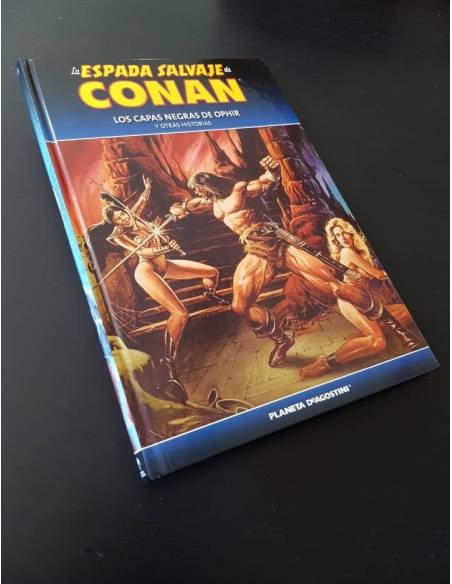 CASI EXCELENTE ESTADO CONAN 23 TOMO LOS CAPAS NEGRAS DE OPHIR PLANETA