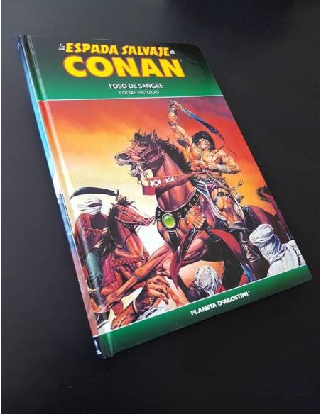 CASI EXCELENTE ESTADO CONAN 21 TOMO FOSO DE SANGRE PLANETA