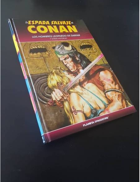 EXCELENTE ESTADO CONAN 34 TOMO LOS HOMBRES LEOPARDO DE DARFAR PLANETA