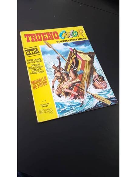 MUY BUEN ESTADO TRUENO COLOR 8 SUPERAVENTURAS TERCERA EPOCA EXTRA BRUGUERA