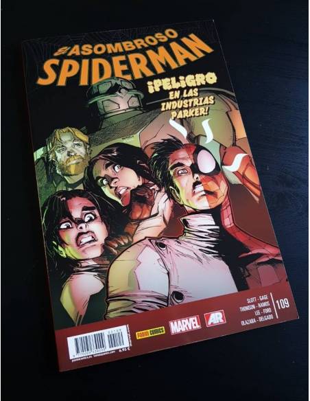DE KIOSCO EL ASOMBROSO SPIDERMAN 109 PANINI