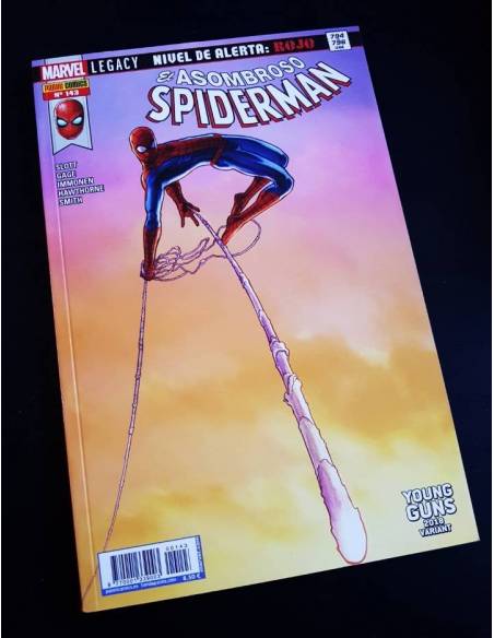 DE KIOSCO EL ASOMBROSO SPIDERMAN 143 PANINI